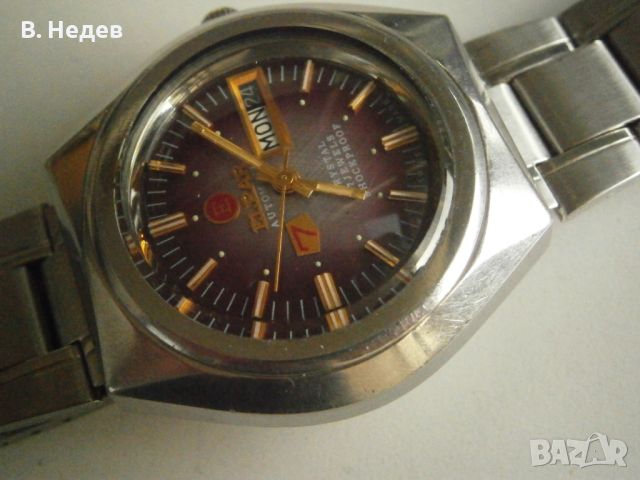 ELPAR, E 7, cal. AS 2066, 17 jewel, automatic, case 38,5mm, Swiss; Топ състояние!!, снимка 3 - Мъжки - 46404855