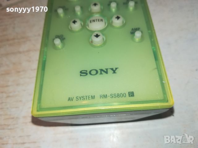 SONY RM-SS800 AUDIO REMOTE-SWISS 2107241729, снимка 7 - Ресийвъри, усилватели, смесителни пултове - 46650307