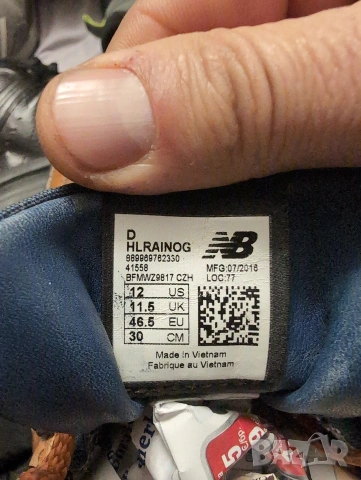 Туристически маратонки /обувки New Balance Rainier - HLRAINOG Gore-tex , снимка 6 - Маратонки - 53358812