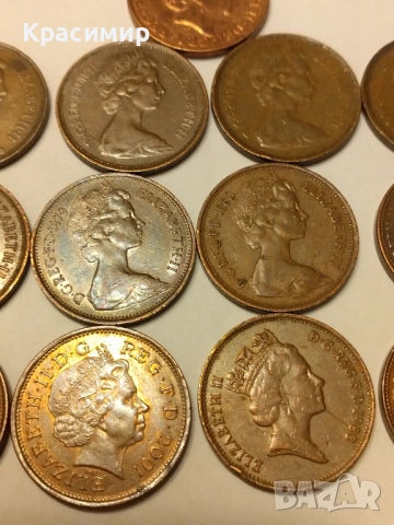 Монети Елизабет 1971 г.и други години ., снимка 2 - Нумизматика и бонистика - 51851858