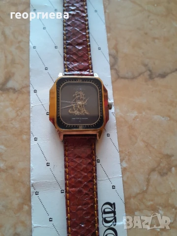 рядък руски механичен часовник в чест на 500 г откриването на Америка,лимитирана малка серия