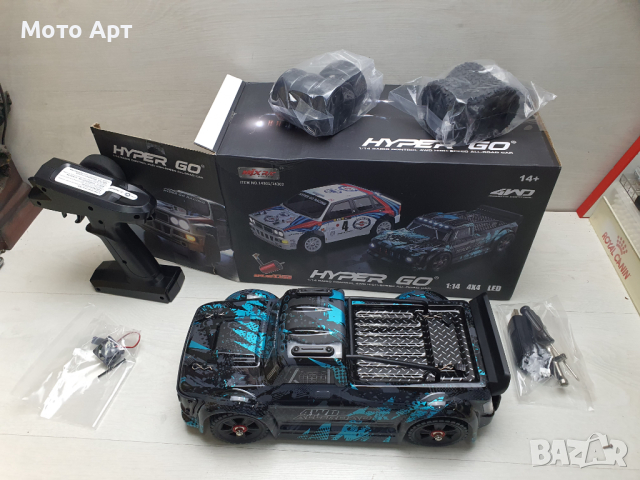 RC Дрифт Количка MJX 14301 60KM/H Brushless RC Car 4WD - Drift Car, снимка 13 - Други спортове - 45025402