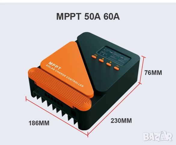40a MPPT соларно зарядно - соларен контролер 12/24 v, снимка 11 - Друга електроника - 45768795