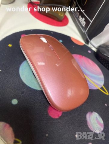 Led Безжична Bluetooth мишка в няколко цвята MS6 BT+2.4G, снимка 4 - Клавиатури и мишки - 45651922