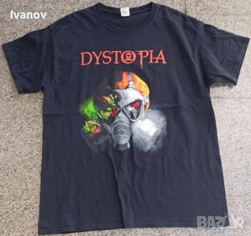 DYSTOPIA нова оригинална тениска размер L, снимка 1 - Тениски - 45174865