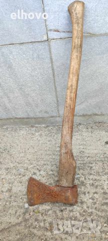 Стара брадва с дълга дръжка#8, снимка 1 - Други инструменти - 45944677