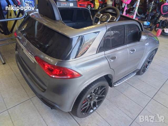 MERCEDES акумулаторен джип M CLASS сив