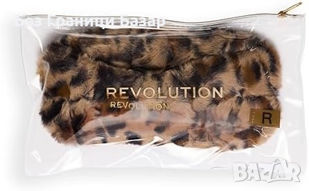 Нова Леопардова лента за коса Revolution Pro за грим и грижа за лице