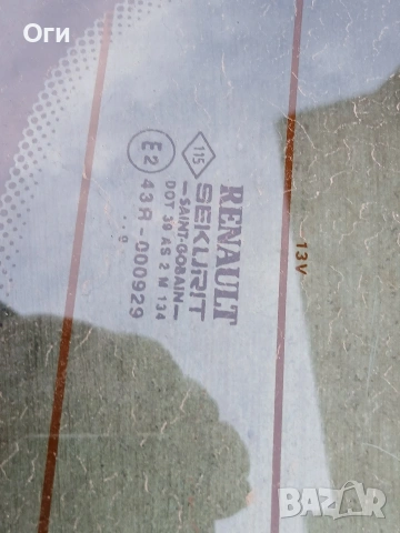 Задно отваряемо стъкло за Рено Меган Сценик 2001г., снимка 2 - Части - 53682089