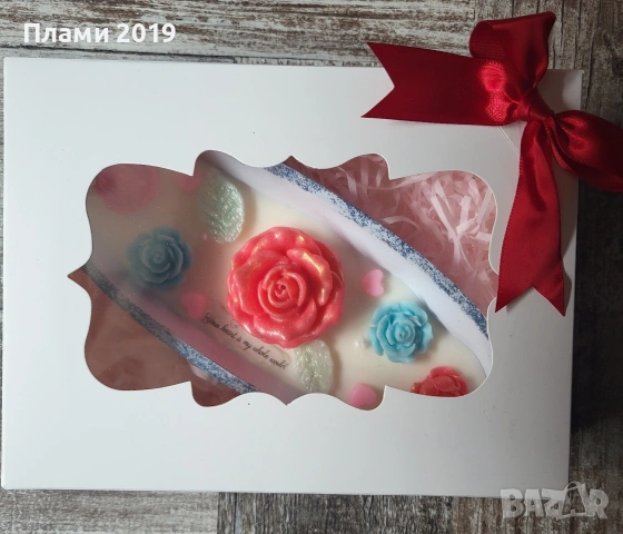 Ръчно изработена керамика с ароматна свещ със соев восък , снимка 8 - Декорация за дома - 53653184