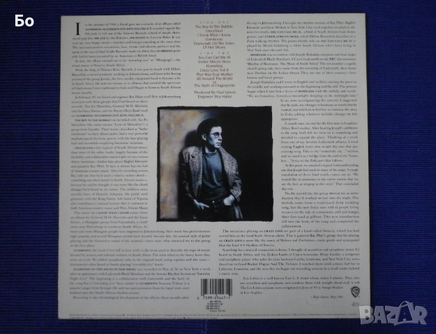 грамофонни плочи Paul Simon & Simon And Garfunkel, снимка 5 - Грамофонни плочи - 54102570