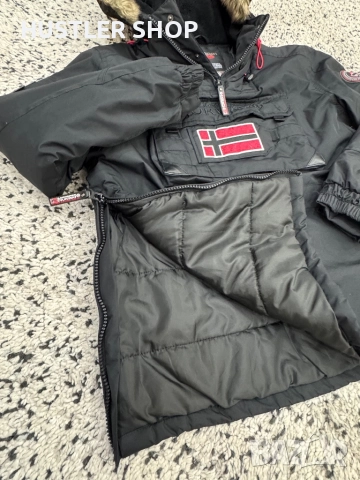 Мъжко яке GEOGRAPHICAL NORWAY.Размер М, снимка 4 - Якета - 52405127