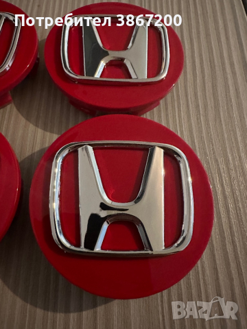 4 броя оригинални капачки за джанти за Honda , снимка 3 - Аксесоари и консумативи - 45063003