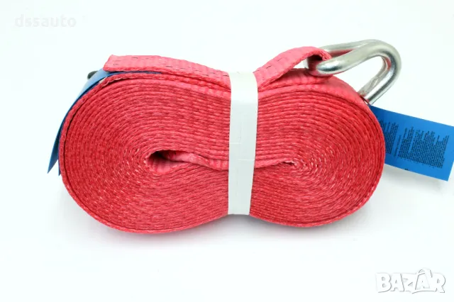 Колан с тресчотка за укрепване на товар 10 м 50 мм 5 тона Пътна Помощ Платформа Тир, снимка 3 - Аксесоари и консумативи - 49991043