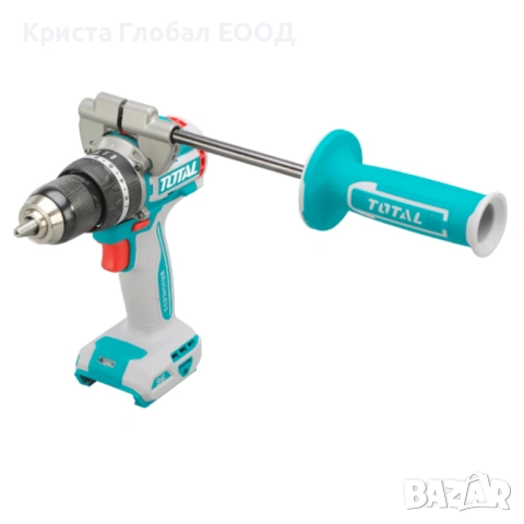 УДАРЕН Безчетков Винтоверт TOTAL Industrial 96Nm – Ver. 2026 (Jacobs Chuck), снимка 2 - Винтоверти - 53753342
