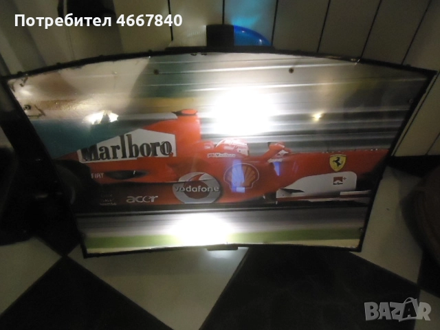 Marlboro Ф1 светеща табела, снимка 4 - Колекции - 52931636