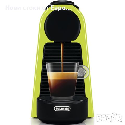 Кафемашина с капсули Nespresso by De’Longhi Essenza Mini Green EN85.L, 19 bar, 1260 W, 0.6 л, Зелен , снимка 1 - Кафемашини - 46384598