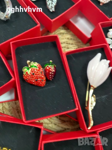 Брошки с кутия, снимка 4 - Други - 53605741