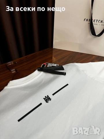 Amiri Мъжка Тениска👕Мъжка Блуза С Къс Ръкав - Различни Цветове Код Mens P.122, снимка 2 - Тениски - 53822041
