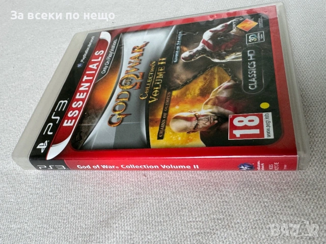 God Of War Collection Volume II PS3 Essentials , Игра за Playstation 3 , PS3, снимка 2 - Игри за PlayStation - 54062092
