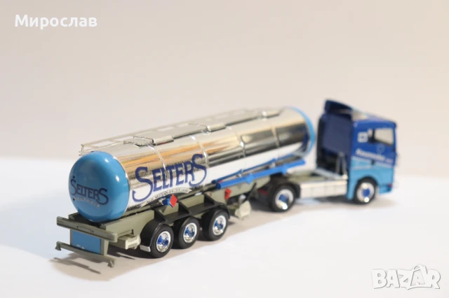 HERPA H0 1/87 MAN ЦИСТЕРНА КАМИОН МОДЕЛ ТИР, снимка 8 - Колекции - 50749669