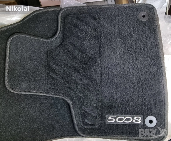 ОРИГИНАЛНИ Мокетени стелки за Пежо 5008 от 2017 до 2024