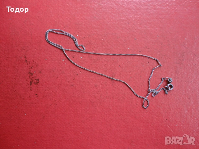 Сребърна верижка колие 55 , снимка 4 - Колиета, медальони, синджири - 54082159
