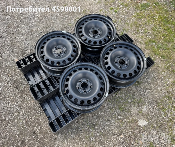 4бр.Оригинални железни джанти 15цола 5x105 + ДАТЧИЦИ за Opel Astra J,K,Chevrolet AveoC,Cruze, снимка 2 - Гуми и джанти - 54010738