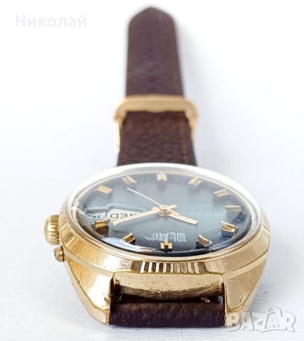 Slava Слава позлатен мъжки механичен часовник с ръчно навиване , снимка 6 - Мъжки - 46278579