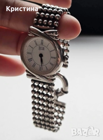 Сребърен часовник на Loisir by Oxette 