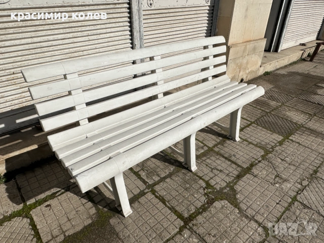 италианска градинска пейка