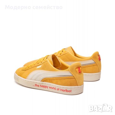 Мъжки кецове puma x haribo suede triplex shoes yellow, снимка 3 - Кецове - 46807058