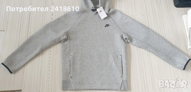 Nike Tech  Hoodie Mens Size M НОВО! ОРИГИНАЛ! Мъжки Суитшърт!, снимка 2 - Спортни дрехи, екипи - 53707906