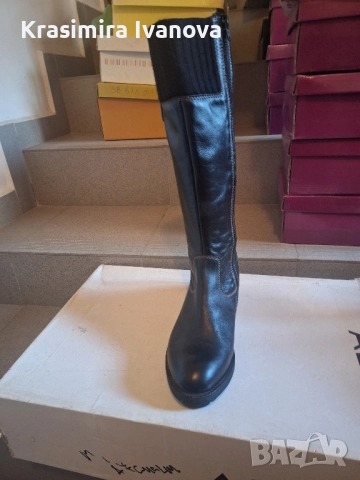 нови ботуши естествена кожа , снимка 2 - Дамски ботуши - 52513314