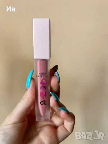 Kiss Game By GLAMLIP – Течно Матово Червило – 12 Часа Издръжливост, снимка 3 - Декоративна козметика - 51082118