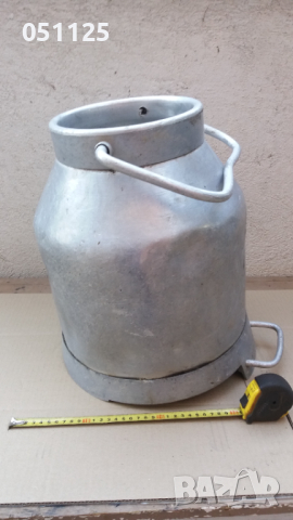 алуминиев гюм за мляко - 35 литра , снимка 2 - Антикварни и старинни предмети - 44993344