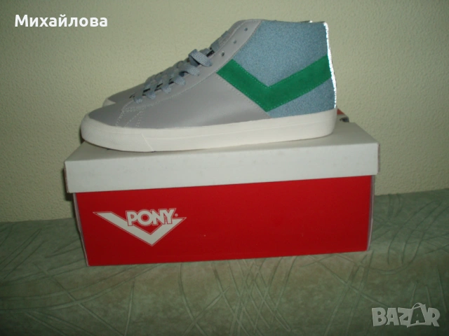 Дамски кецове Pony/USA естествена кожа .