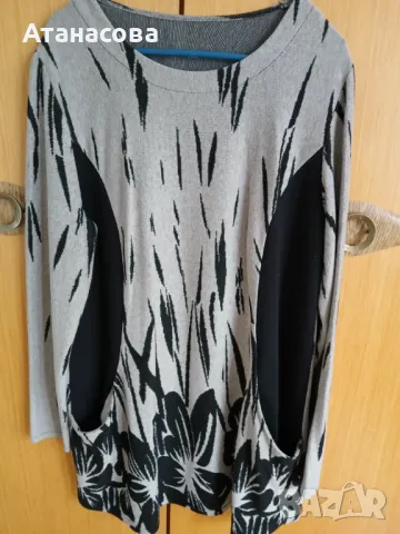 Дамски блузони, сака и блузка , снимка 5 - Блузи с дълъг ръкав и пуловери - 49780114