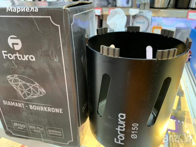 Диамантена боркорона 150мм., снимка 6 - Други инструменти - 54038793