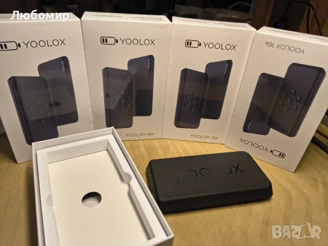 YOOLOX 16k | Безжично зарядно устройство Qi Power Bank | 16000 mAh, Зареждайте смартфона