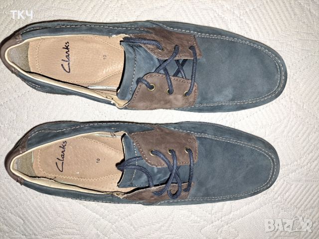 Clarks № 44 мъжки обувки естествена кожа, снимка 2 - Ежедневни обувки - 45270402