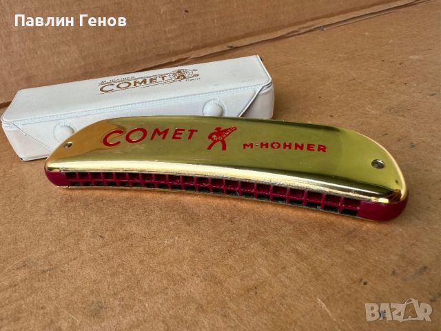 Немска хармоника Hohner Comet 40 C, снимка 11 - Духови инструменти - 45081525