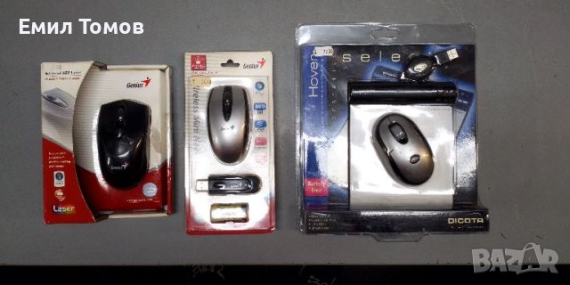 Безжични мишки, снимка 1 - Клавиатури и мишки - 45666086