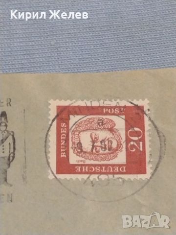 Два стари пощенски пликове с марки и печати Германия за КОЛЕКЦИЯ ДЕКОРАЦИЯ 46038, снимка 8 - Филателия - 46398216