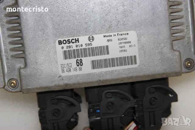 Моторен компютър Citroen Xsara Picasso (1999-2010г.) 0281010595 / 0 281 010 595 / EDC15C2 9642014980, снимка 2 - Части - 52597104