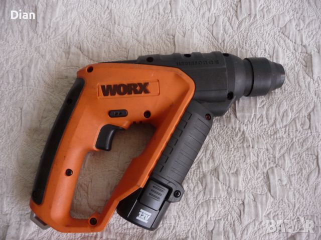 Акумулаторен перфоратор WORX WX382 12V + подарък, снимка 2 - Други инструменти - 40863765