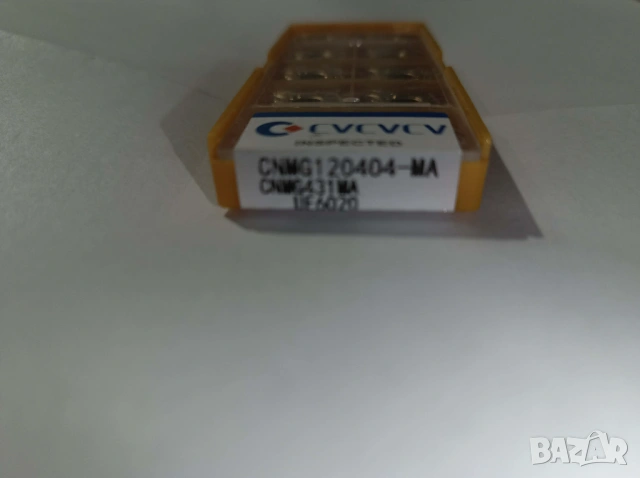 Комплект от 10 броя стругарски пластини CVCVCV CNMG120404 MA UE6020, снимка 2 - Стругове - 53864172