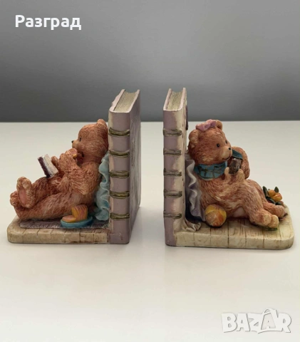 Чифт винтидж държачи за книги Teddy Tales, снимка 5 - Детски книжки - 53401409