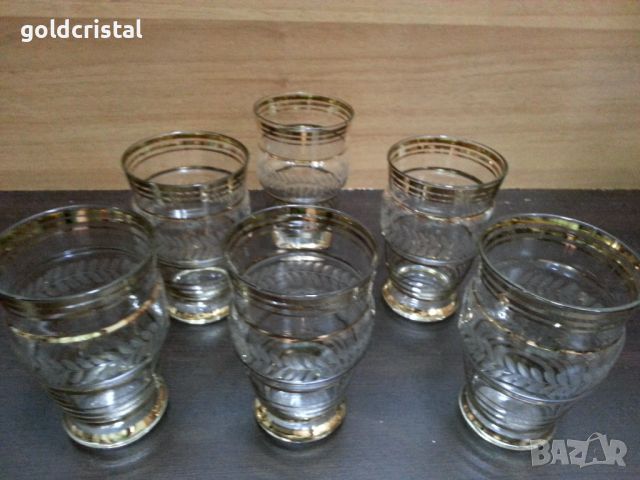 Ретро кристални чаши , снимка 7 - Антикварни и старинни предмети - 45906318