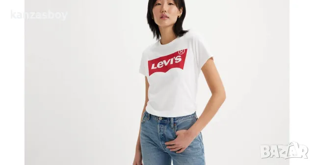 Levis - страхотна дамска тениска 2ХС, снимка 1 - Тениски - 46937091